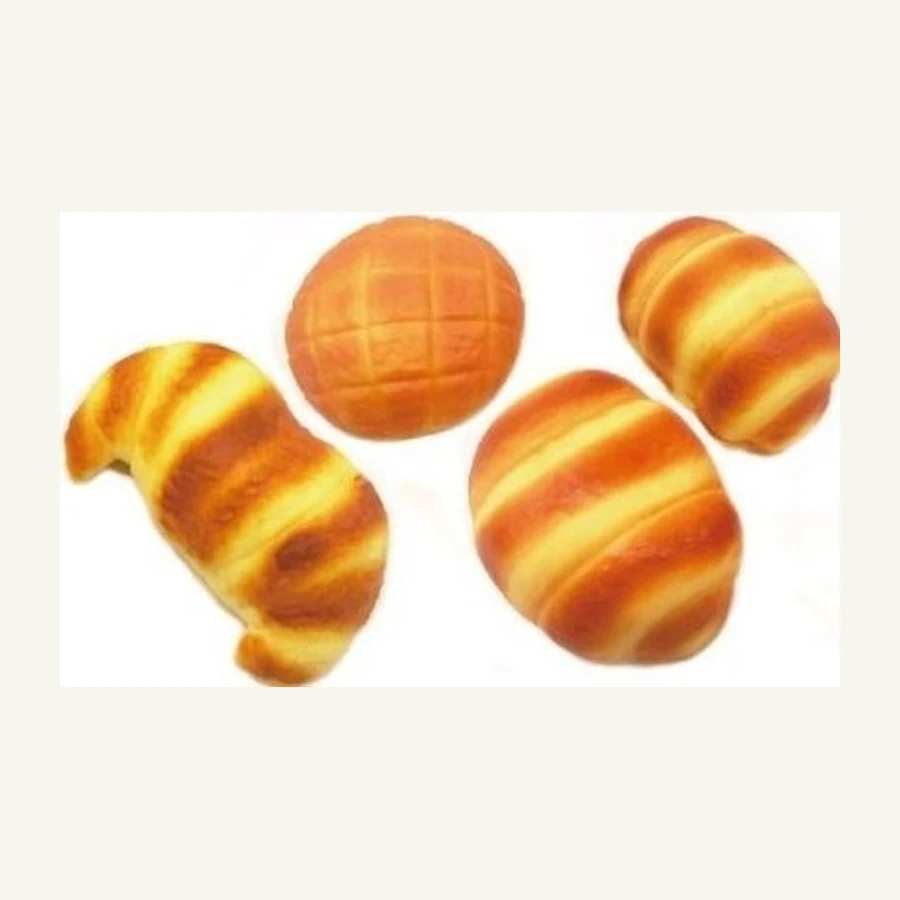 Bread-Shaped TPR Squishy