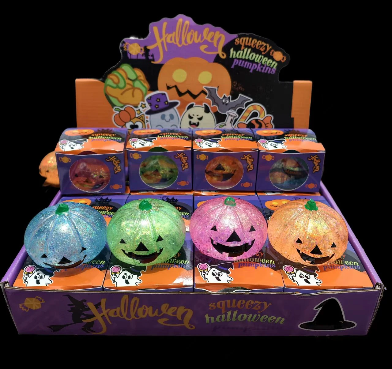 Halloween Pumpkin Maltose-Gel Squishy